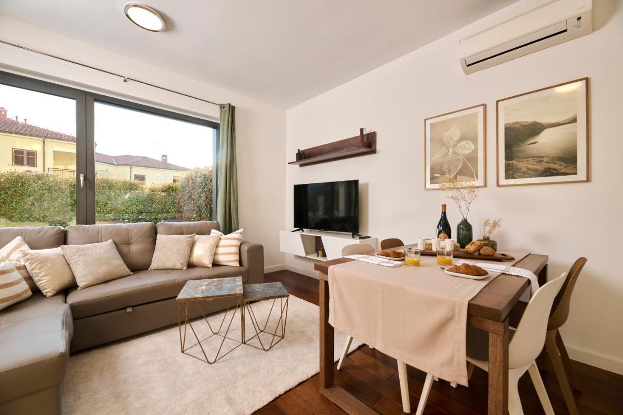 Spada Brand New Apartment With Garden 3 Min From Beach! โปเรช ภายนอก รูปภาพ